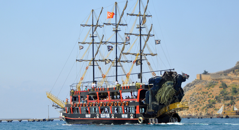 Paseo en Barco Todo Incluido con Almuerzo y Refrescos en Alanya