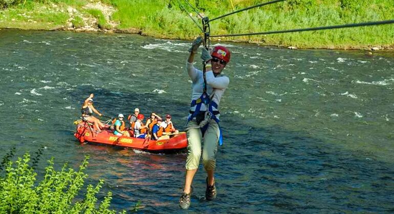 Rafting en Buggy y Aventura en Tirolina con Recogida
