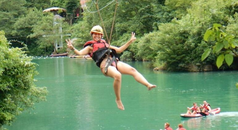 Rafting en Buggy y Aventura en Tirolina con Recogida