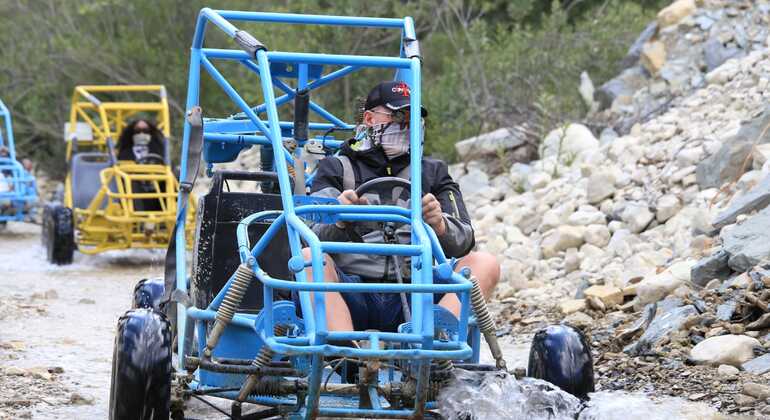 Rafting en Buggy y Aventura en Tirolina con Recogida