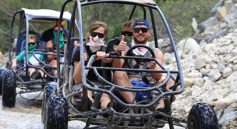 Rafting en Buggy y Aventura en Tirolina con Recogida