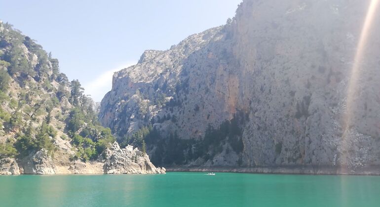 Excursion en bateau dans le canyon vert au départ d'Antalya avec déjeuner et boissons non alcoolisées