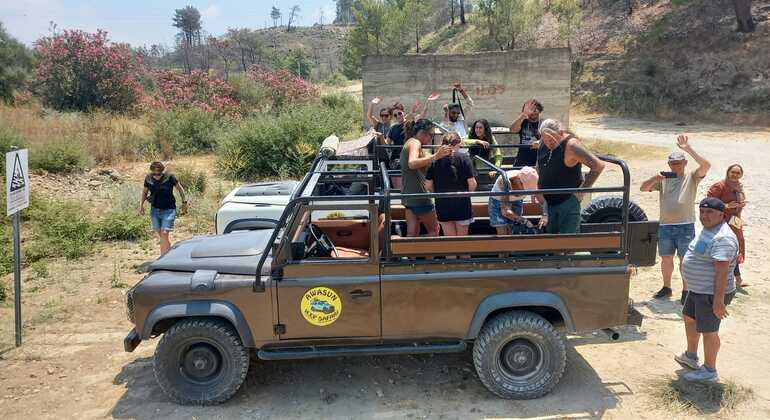 Jeep Safari Tour und Canyon Bootsfahrt von Side mit Mittagessen