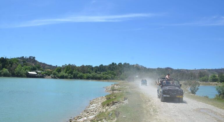 Jeep Safari Tour und Canyon Bootsfahrt von Side mit Mittagessen