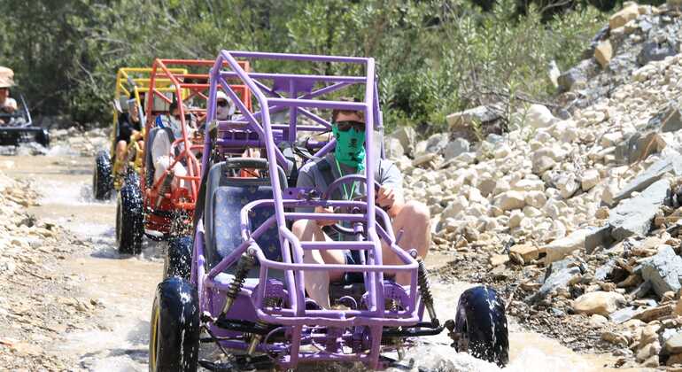 Rafting, Buggy Safari & Zipline Tour von Side und Manavgat