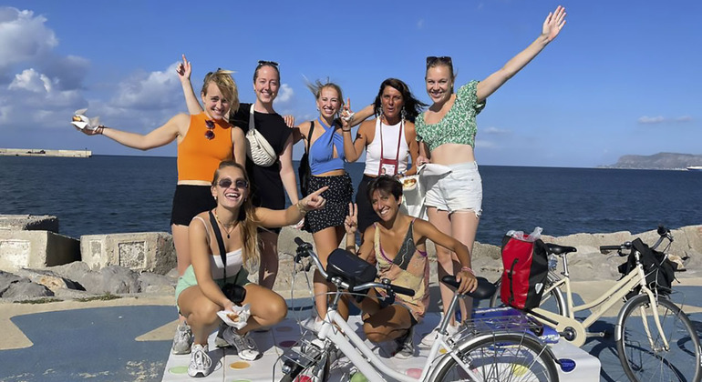 Visite à vélo de Palerme avec dégustation