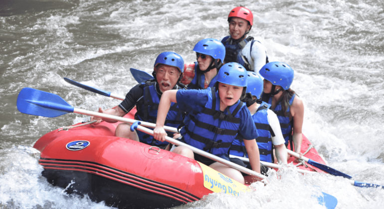 Ubud Ayung River Rafting Tour con pranzo