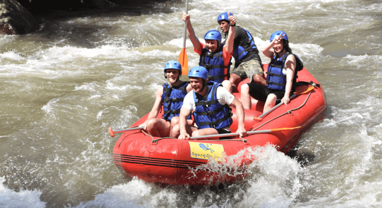 Ubud Ayung River Rafting Tour con pranzo