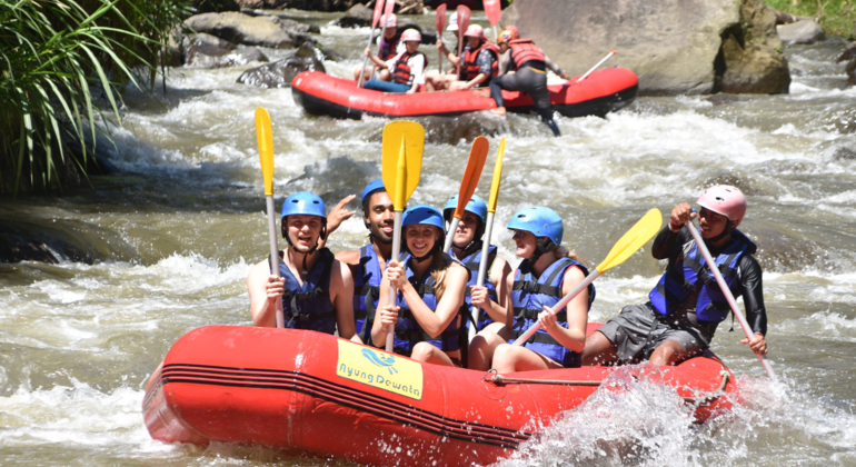 Ubud Ayung River Rafting Tour con pranzo