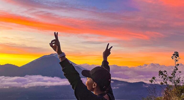 Randonnée au lever du soleil à Bali sur le volcan Batur