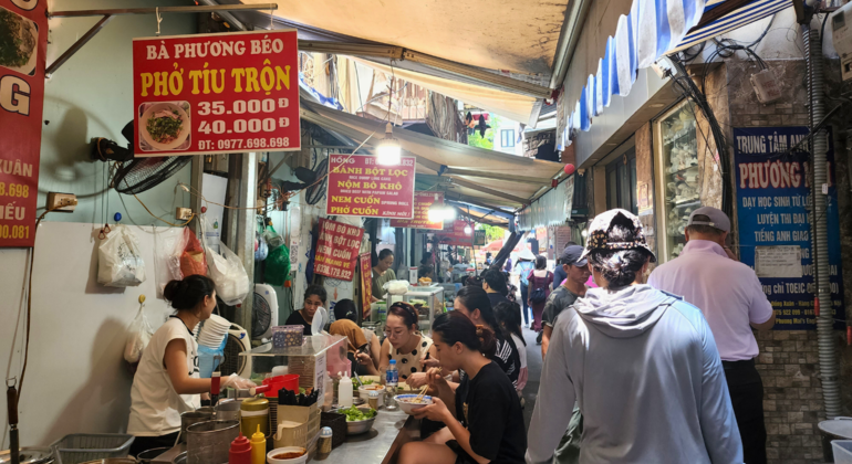 Tour del cibo di strada di Hanoi