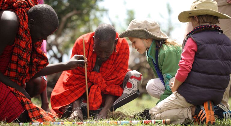 Authentisches Maasai-Dorf-Camping-Erlebnis