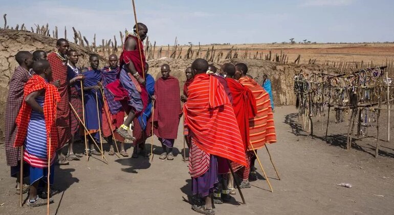 Authentisches Maasai-Dorf-Camping-Erlebnis