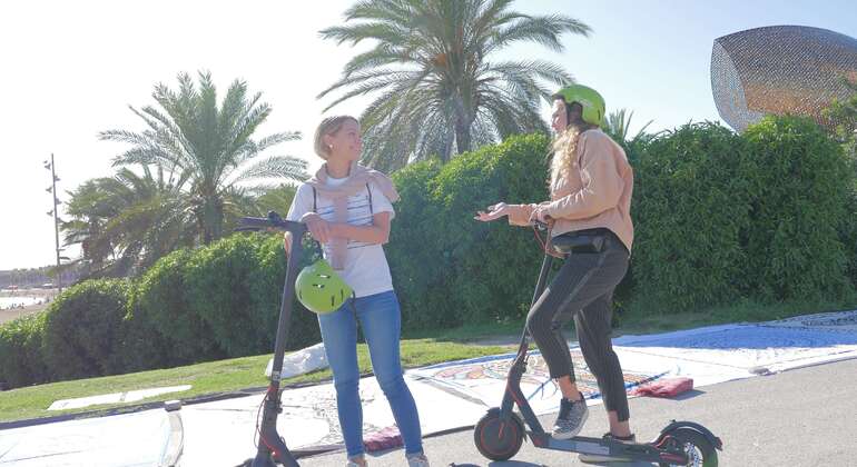 Barcelona 2-hours E-scooter Tour