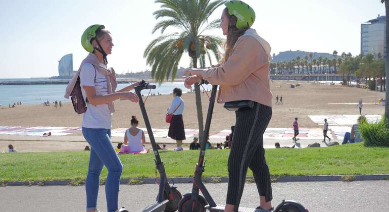 Barcelona 2-hours E-scooter Tour