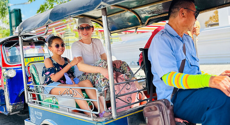 Bangkok Tagestour: Essen, Tempel & Tuk-Tuk
