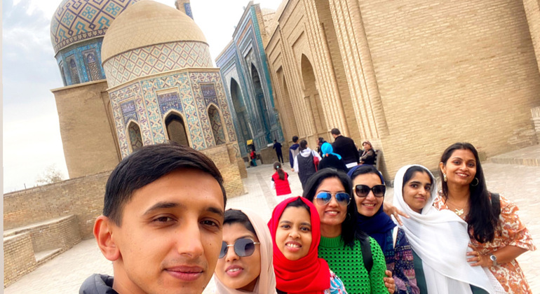 Visite privée de Samarcande, capitale d'Amir Timur, avec transport inclus