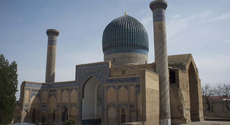 Visite privée de Samarcande, capitale d'Amir Timur, avec transport inclus