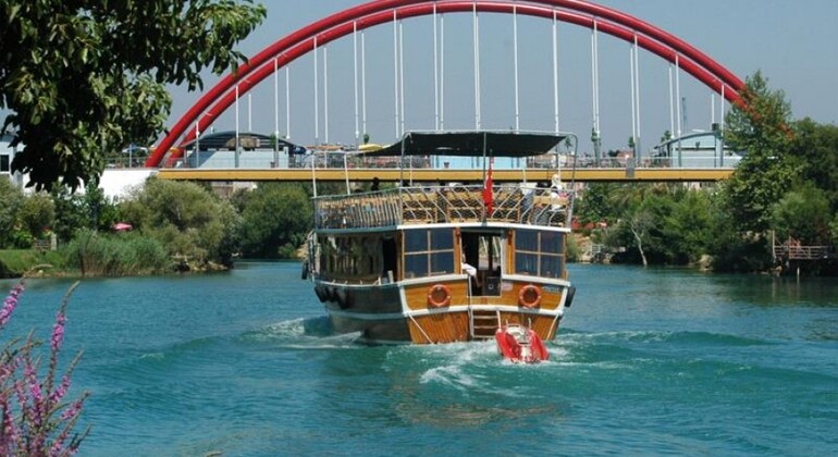 Manavgat Bootstour von Side Besuch öffentlicher Basar & Wasserfall