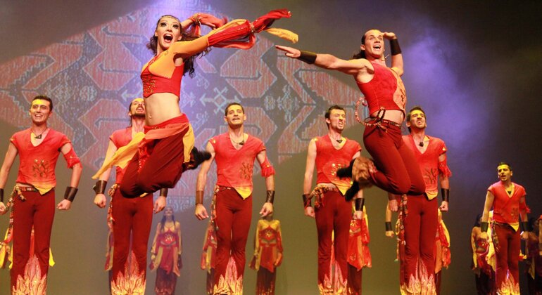 Feuer der anatolischen Tanzshow aus Side und Alanya