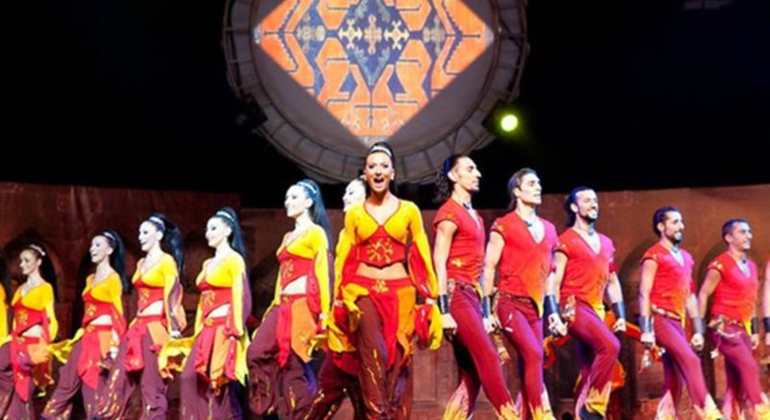 Feuer der anatolischen Tanzshow aus Side und Alanya
