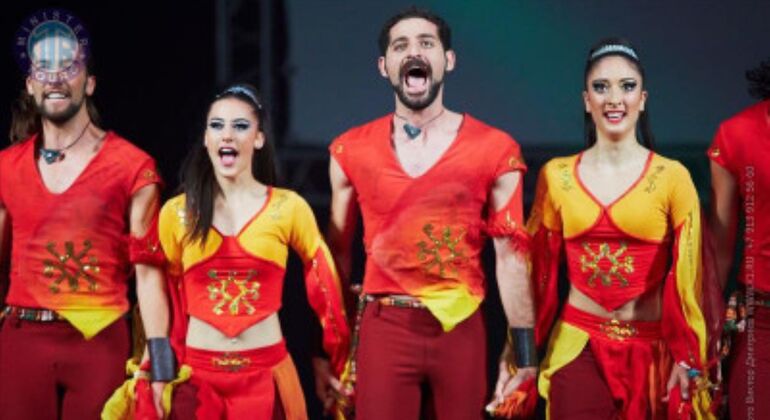 Feuer der anatolischen Tanzshow aus Side und Alanya