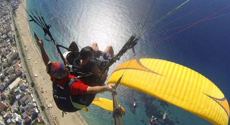 Parapente biplaza en Alanya