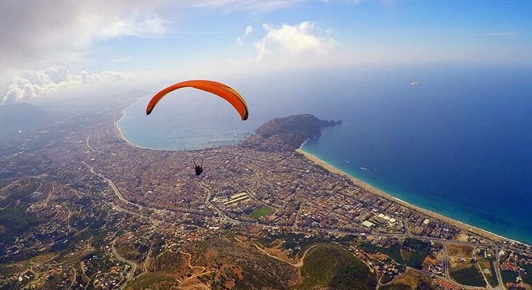 Parapente biplaza en Alanya