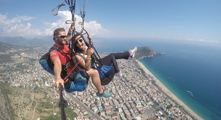 Parapente biplaza en Alanya