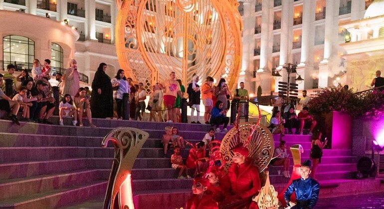 Spectacle nocturne du Pays des légendes avec transfert aller-retour depuis Antalya
