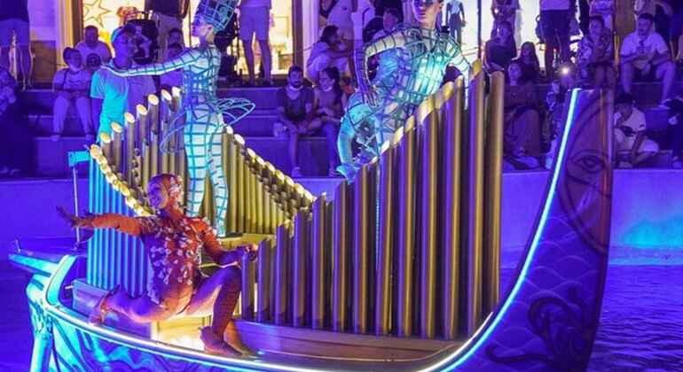 Spectacle nocturne du Pays des légendes avec transfert aller-retour depuis Antalya