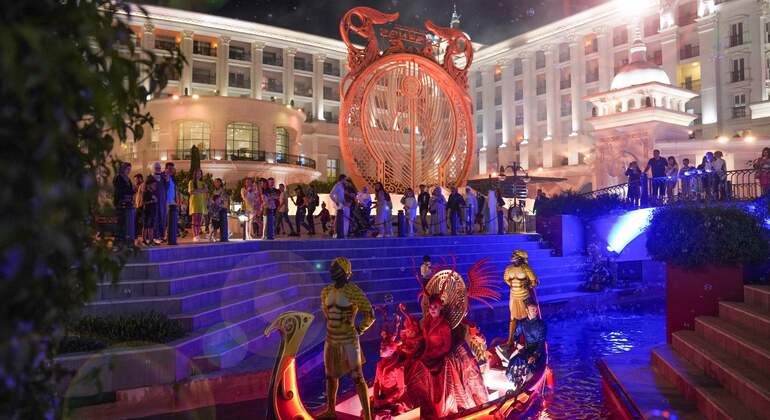 Spectacle nocturne du Pays des légendes avec transfert aller-retour depuis Antalya
