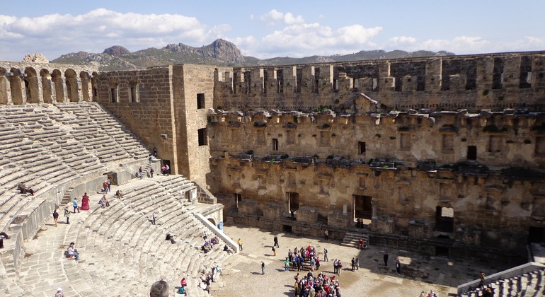 Aspendos, Side & Manavgat Wasserfall Tour von Side