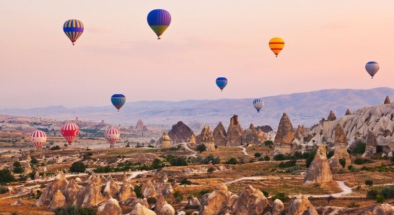 Tour de la Cappadoce en montgolfière