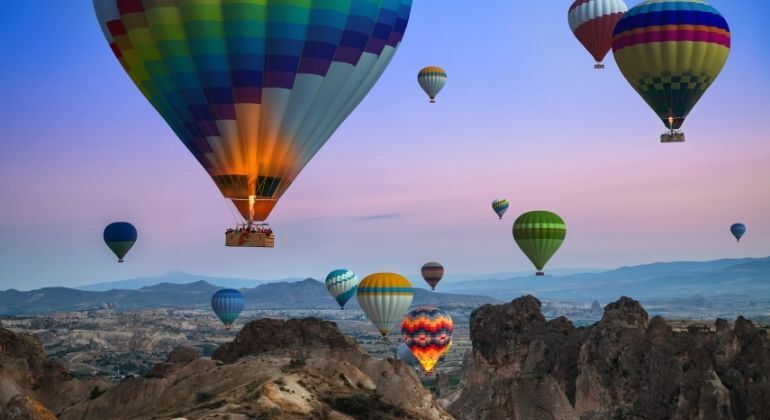 Tour de la Cappadoce en montgolfière