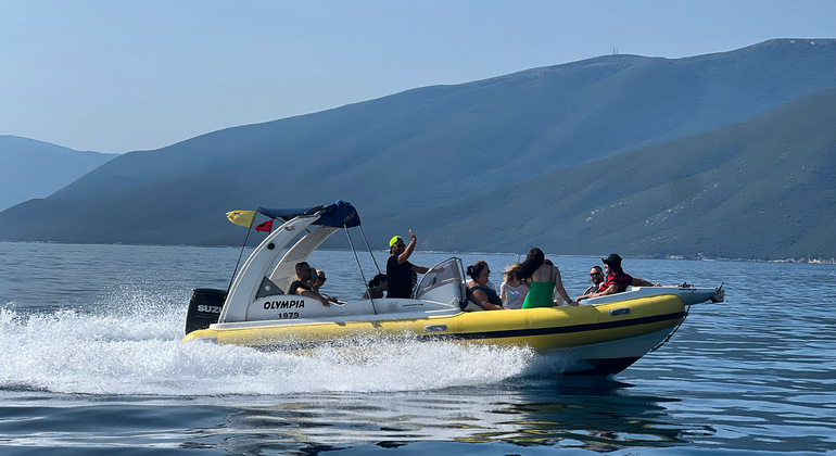 Speedboat Tour to National Marine Park Sazan-Karaburun