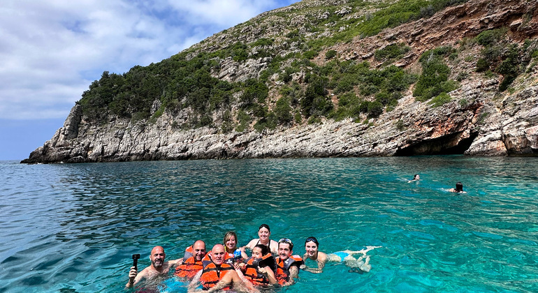 Speedboat Tour to National Marine Park Sazan-Karaburun