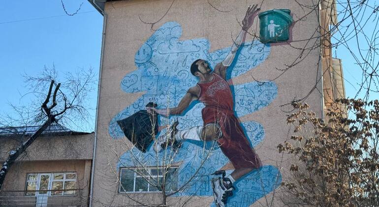 Kyrgyz Republic History ,Street Art of Bishkek & Local Souvenirs
