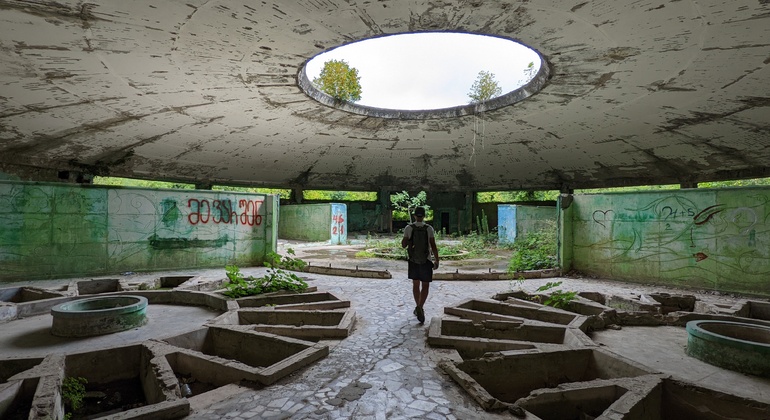Tour of the Abandoned Sanatoriums in Tskaltubo