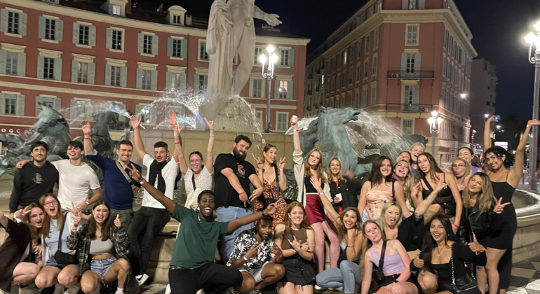 Nizza: Internationale Party Kneipentour Unbegrenzte Eintrittskarte