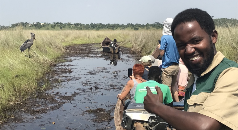 Vogelbeobachtungstour nach Entebbe, zum Äquator und zum Schuhschnabel