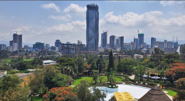 Visite à pied de la ville d'Addis-Abeba