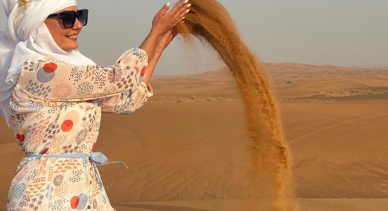 Safari por el desierto de Dubai, paseo por las dunas y cena barbacoa