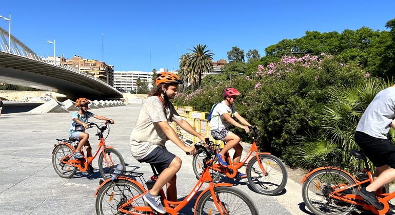Circuit de 2,5 heures à vélo ou en e-bike avec guide pour découvrir les points forts de Valence