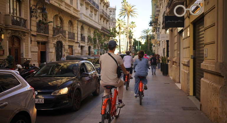 Circuit de 2,5 heures à vélo ou en e-bike avec guide pour découvrir les points forts de Valence