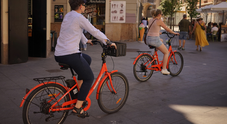 Circuit de 2,5 heures à vélo ou en e-bike avec guide pour découvrir les points forts de Valence