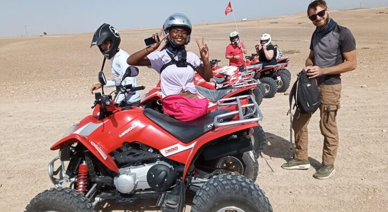 Quad-Biking in der Felswüste von Agafay