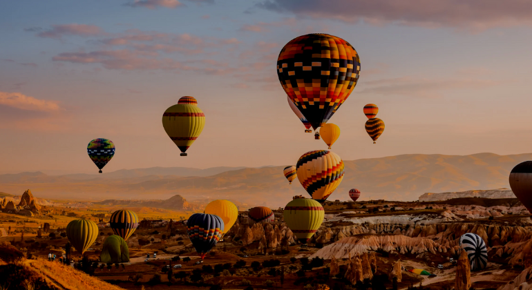 Tour de la Cappadoce en ballon