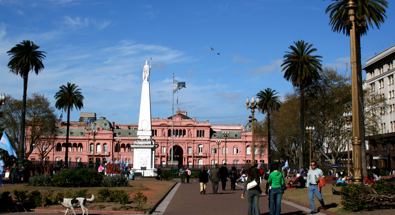 Buenos-Aires-Rundgang: Obelisk, Plaza de Mayo und Puerto Madero