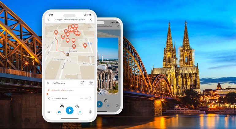 Audio Guide App: Kölner Dom und Altstadtspaziergang